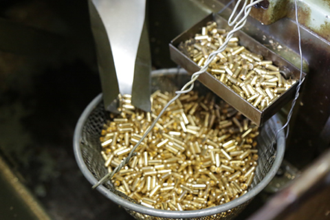 Brass ingots